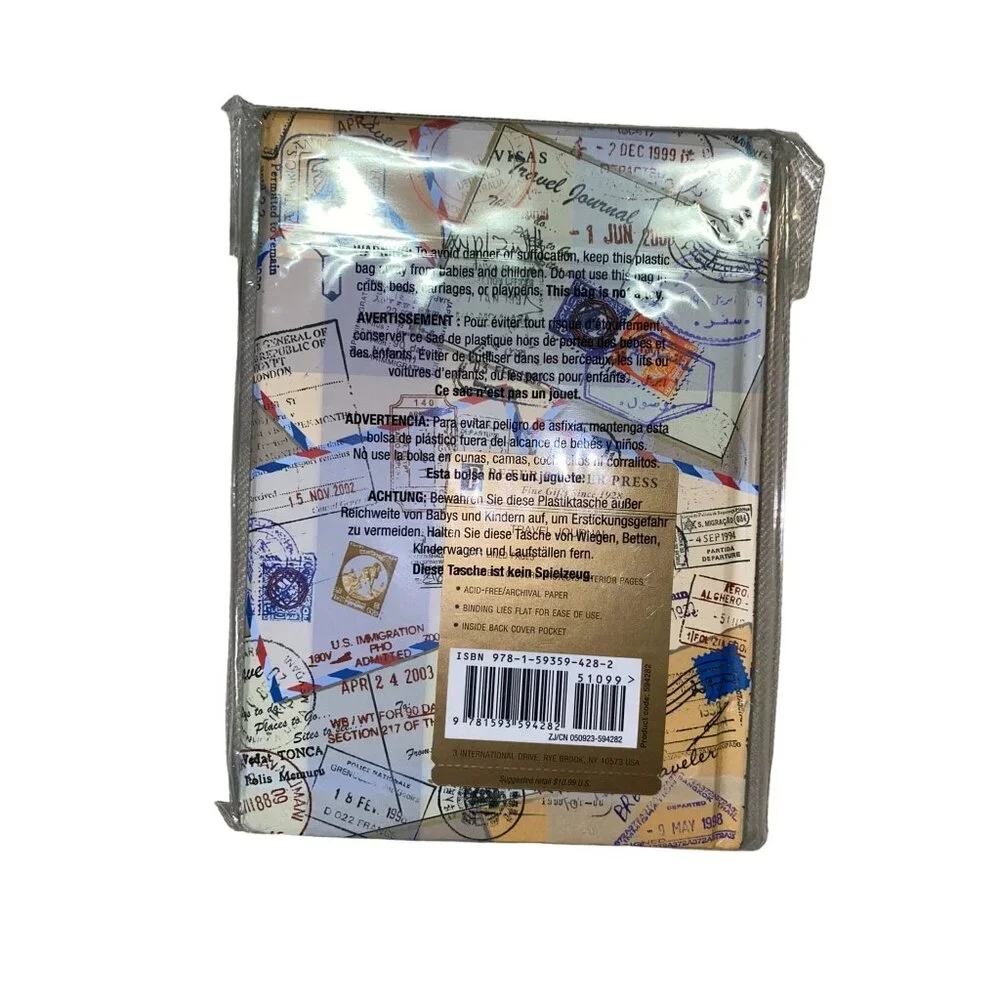 Peter Pauper Travel Journal NEW Magnetic Closure Hardcover